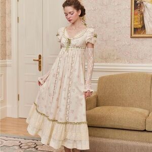 NWT Lacemade Camellia Dress - Regency Style Cottagecore Gown